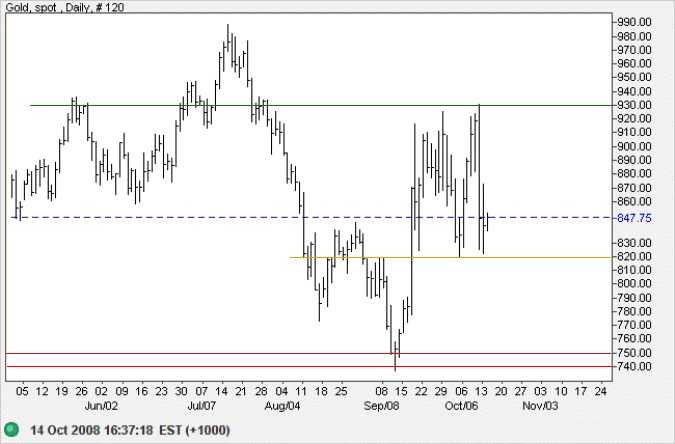 Spot Gold daily chart